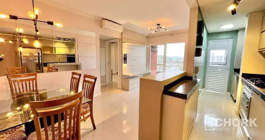 Apartamento com 2 dormitórios para alugar, 70 m² por r$ 2.928,68/mês - itoupava central - blumenau/sc