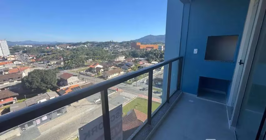 Apartamento com 2 dormitórios à venda, 54 m² por r$ 360.000,00 - itoupava central - blumenau/sc