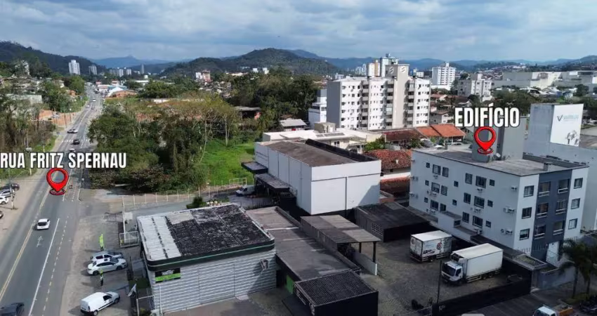 Apartamento com 2 dormitórios à venda, 63 m² por r$ 370.000,00 - fortaleza - blumenau/sc