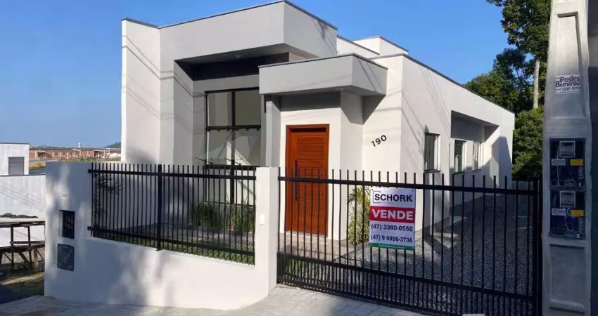 Casa com 3 dormitórios à venda, 72 m² por r$ 420.000,00 - benedito - indaial/sc