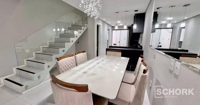 Sobrado com 2 dormitórios para alugar, 80 m² por r$ 3.540,00/mês - itoupava central - blumenau/sc