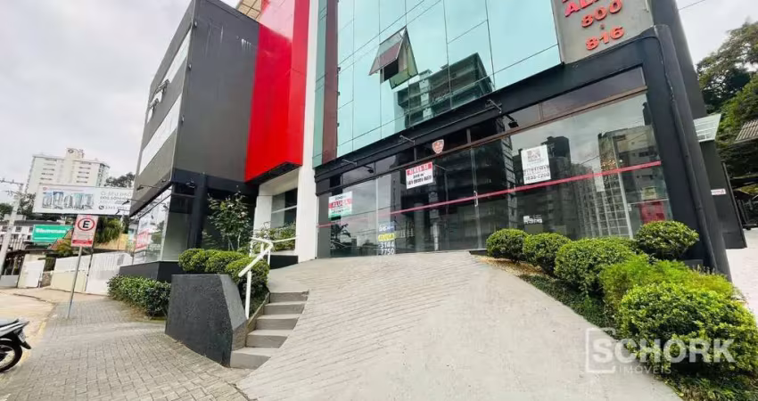 Sala para alugar, 340 m² por r$ 16.500,00/mês - victor konder - blumenau/sc