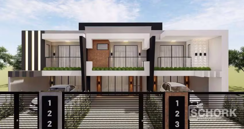 Sobrado com 3 dormitórios à venda, 127 m² por r$ 750.000,00 - velha - blumenau/sc