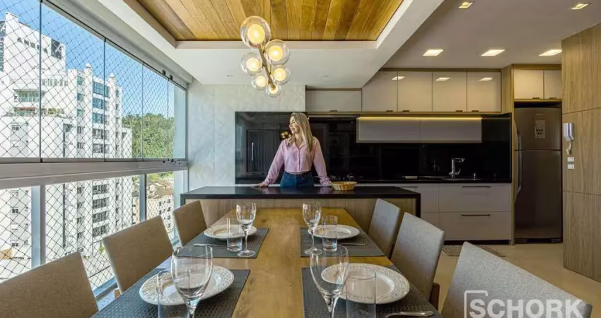 Apartamento com 2 dormitórios à venda, 86 m² por r$ 790.000,00 - velha - blumenau/sc