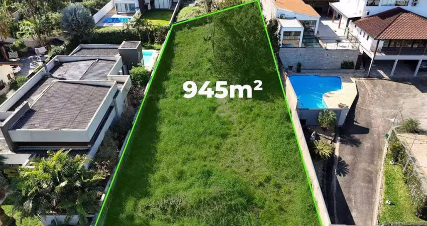 Terreno à venda, 945 m² por r$ 499.000,00 - ponta aguda - blumenau/sc