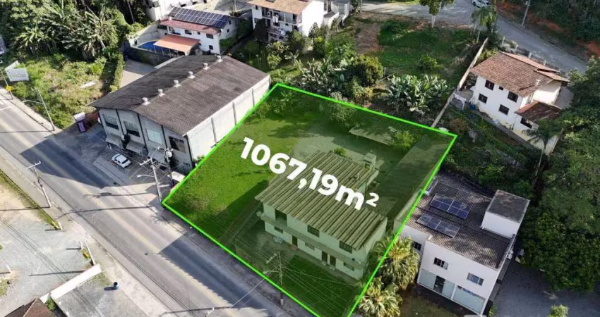 Terreno à venda, 1167 m² por r$ 1.200.000,00 - salto do norte - blumenau/sc