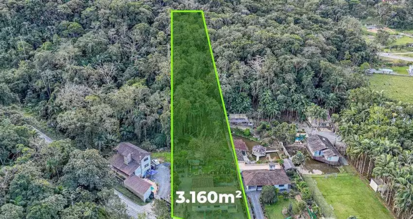 Terreno à venda, 3160 m² por r$ 850.000,00 - itoupava central - blumenau/sc