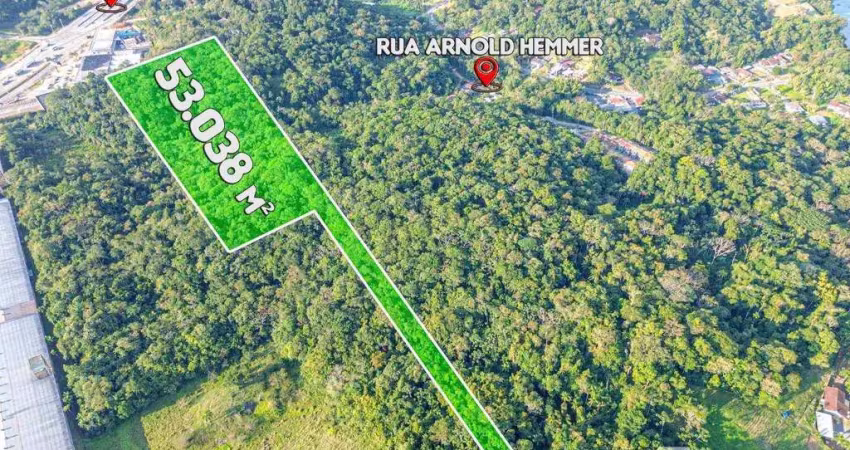 Terreno à venda, 53038 m² por r$ 1.700.000,00 - badenfurt - blumenau/sc