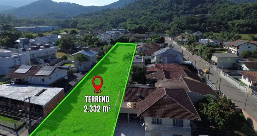 Terreno à venda, 2332 m² por r$ 1.800.000,00 - itoupava central - blumenau/sc
