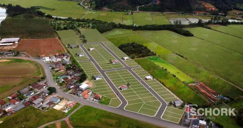 Terreno à venda, 450 m² por r$ 130.000,00 - centro - doutor pedrinho/sc