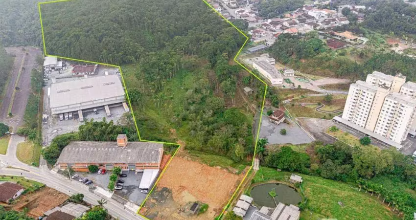 Terreno à venda, 43356 m² por r$ 4.500.000,00 - itoupava central - blumenau/sc
