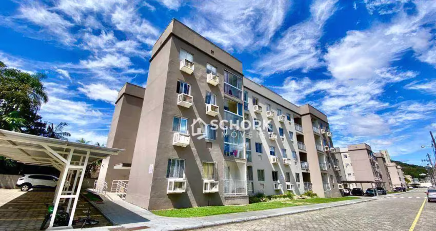 Apartamento com 2 dormitórios para alugar, 72 m² por r$ 1.734,55/mês - itoupavazinha - blumenau/sc
