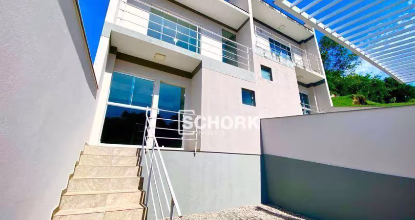 Casa com 2 dormitórios para alugar, 83 m² por r$ 2.753,16/mês - escola agrícola - blumenau/sc
