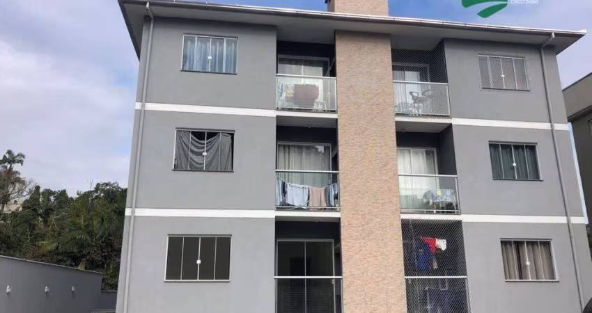 Apartamento com 2 dormitórios para alugar, 56 m² por R$ 1.529,25/mês - Itoupava Norte - Blumenau/SC