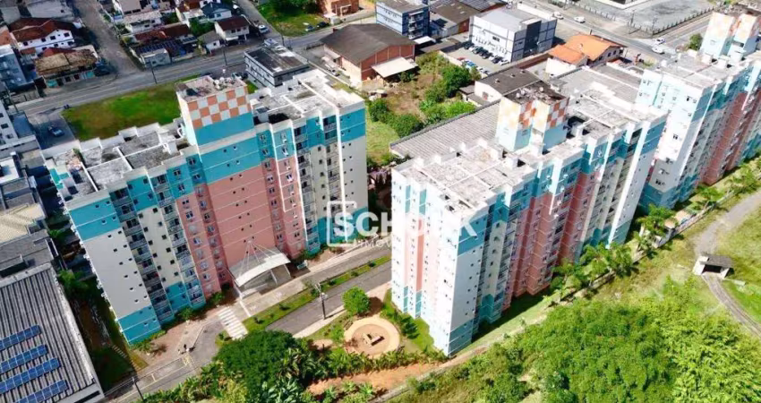Apartamento com 2 dormitórios para alugar, 48 m² por r$ 1.633,50/mês - itoupava central - blumenau/sc