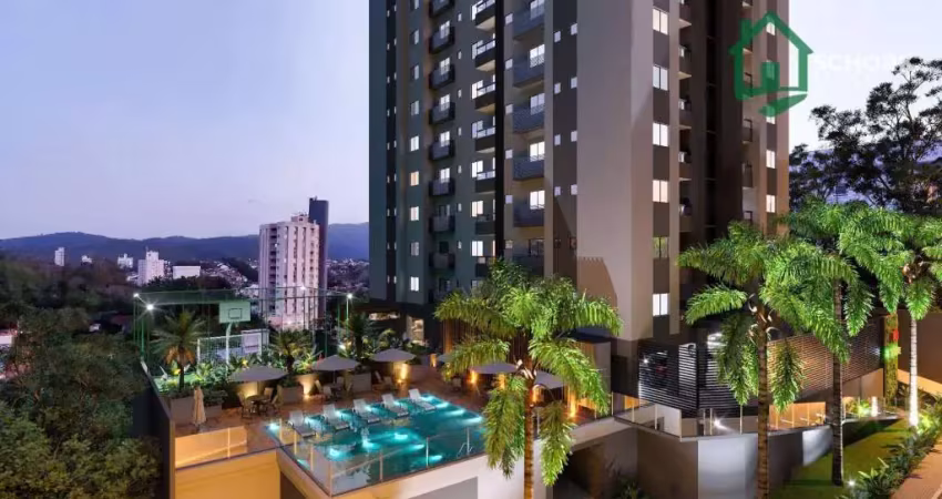 Apartamento com 2 dormitórios à venda, 65 m² por R$ 614.620,00 - Vila Nova - Blumenau/SC