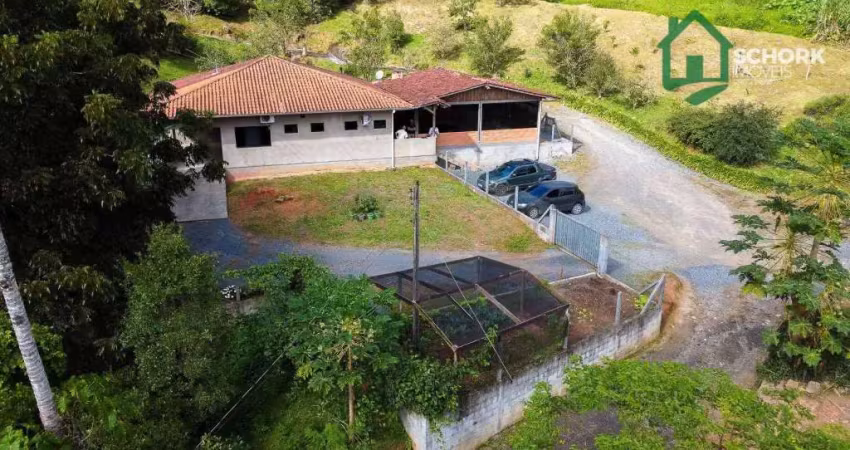Sítio com 3 dormitórios à venda, 38504 m² por r$ 985.000,00 - vila itoupava - blumenau/sc