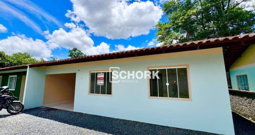 Casa com 2 dormitórios para alugar, 77 m² por R$ 1.533,29/mês - Itoupava Central - Blumenau/SC