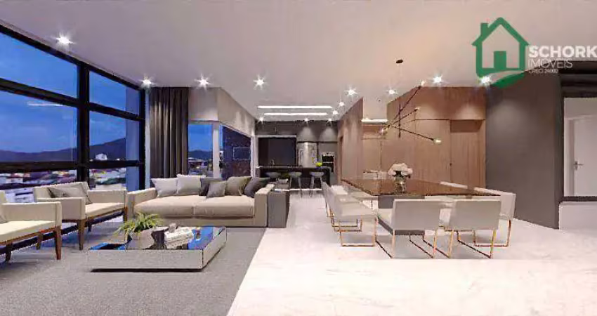 Apartamento com 3 dormitórios à venda, 138 m² por r$ 925.000,00 - nações - indaial/sc