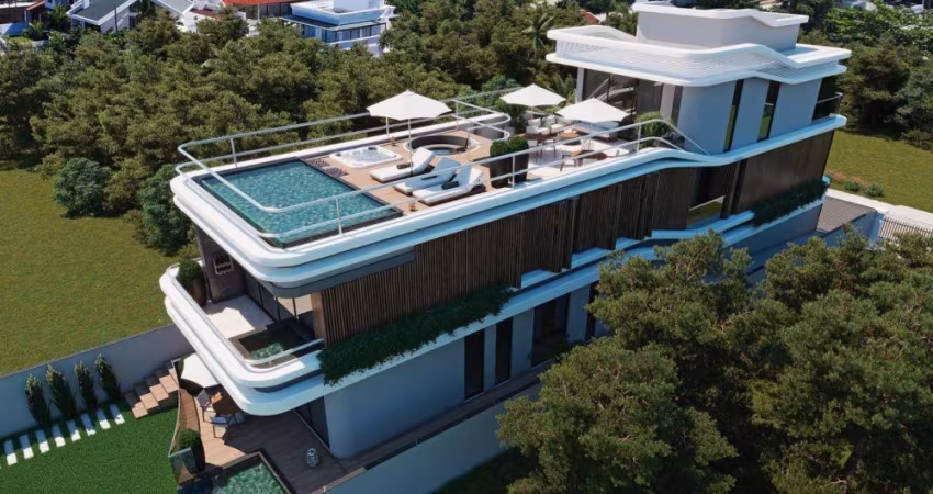 Apartamento Beira Mar em Zimbros - Alto Padrão