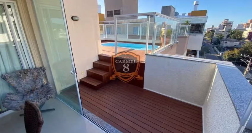 Praia de bombas - excelente cobertura 03 quartos com piscina
