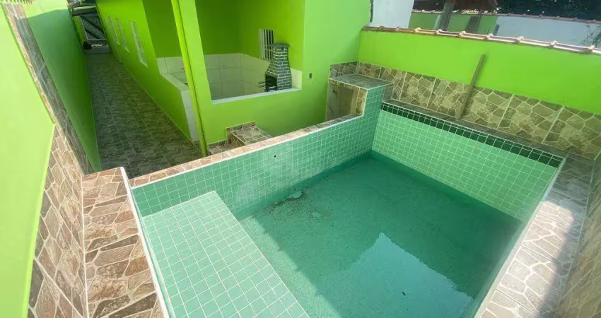 Casa à venda em mongaguá, jardim primavera, com 2 quartos, com 75 m²