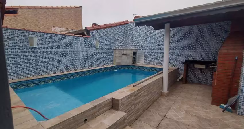 Casa à venda em mongaguá, plataforma i, com 1 suíte, com 77.68 m²
