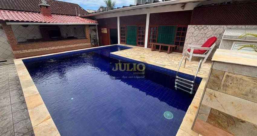 Casa à venda em Mongaguá, Agenor de Campos, com 4 quartos, com 260 m²