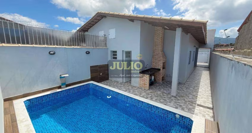 Casa à venda em Itanhaém, Nsra do Sion, com 2 quartos, com 78 m²