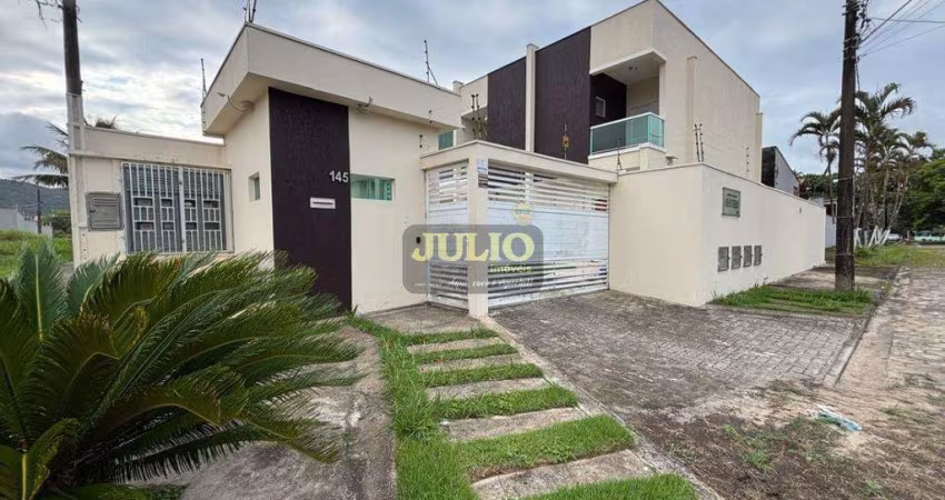 Sobrado à venda em Itanhaém, Campos Elíseos, com 2 suítes, com 78.11 m²