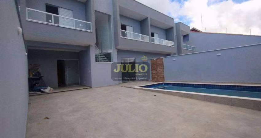 Sobrado à venda em Itanhaém, Cibratel II, com 3 quartos, com 108.15 m²