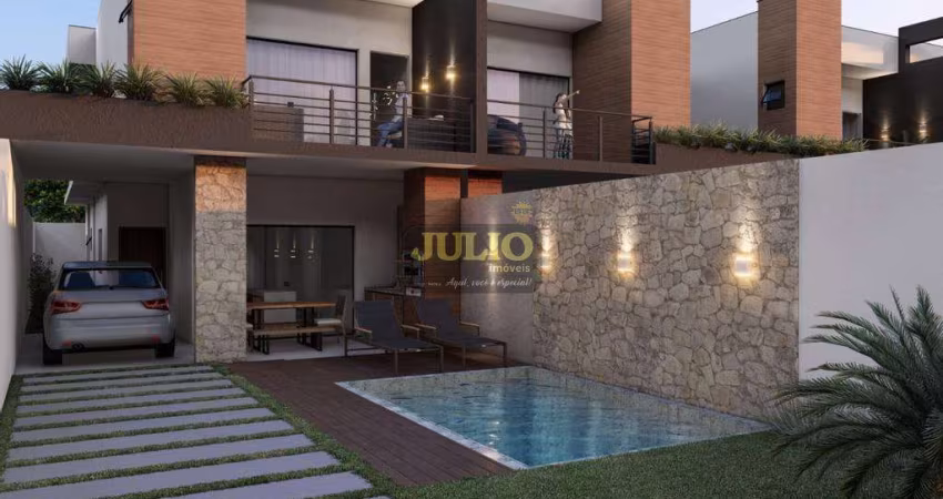 Sobrado à venda em Itanhaém, Cibratel II, com 3 quartos, com 157 m²