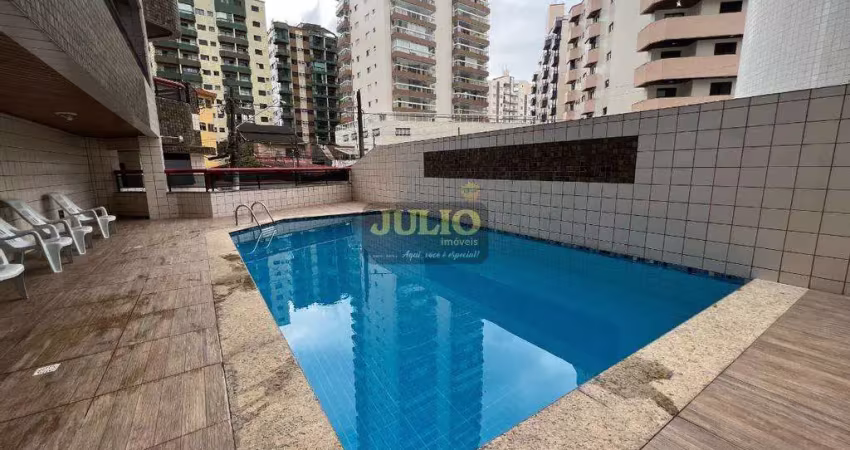 Apartamento à venda em praia grande, tupi, com 3 quartos, com 131.4 m², edifício carlos eduardo