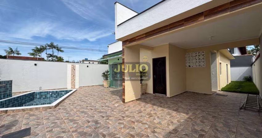 Casa à venda em Itanhaém, Baln Gaivotas, com 3 quartos, com 93.29 m²
