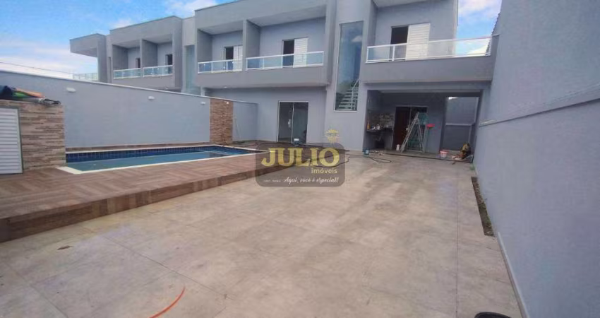 Sobrado à venda em Itanhaém, Cibratel II, com 3 quartos, com 110.9 m²