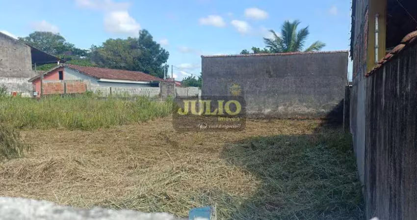 Terreno à venda em itanhaém, balneário tupy, com 250 m²