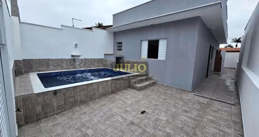 Casa à venda em itanhaém, jardim suarão, com 2 quartos, com 60 m²