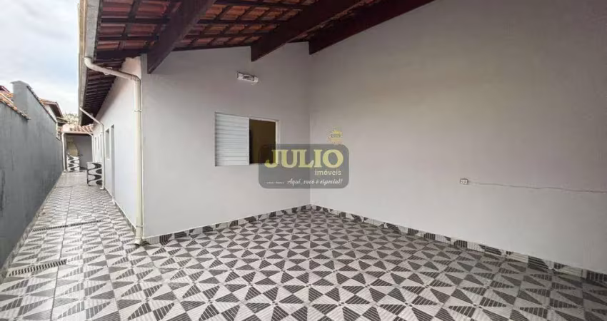 Casa à venda em nossa senhora do sion, itanhaém – 2 dormitórios, quintal e churrasqueira 