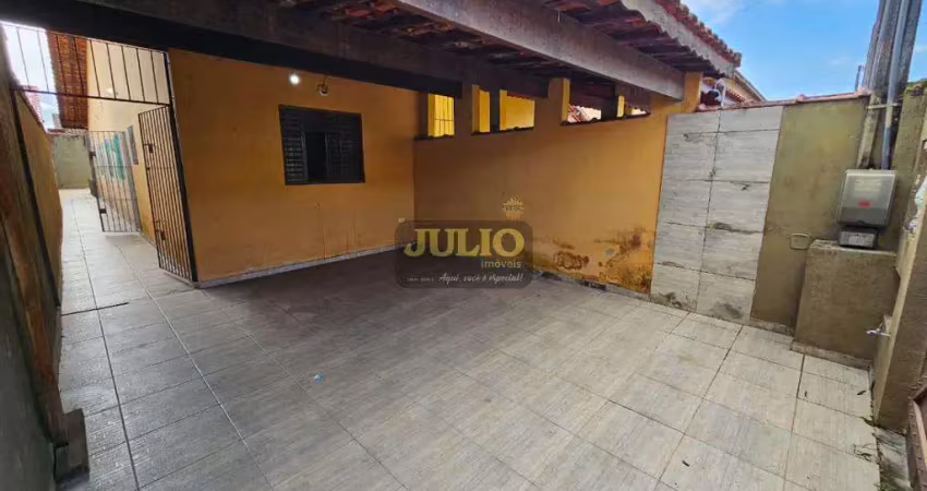 Casa à venda em mongaguá, balneário itaguai, com 2 quartos, com 88 m²