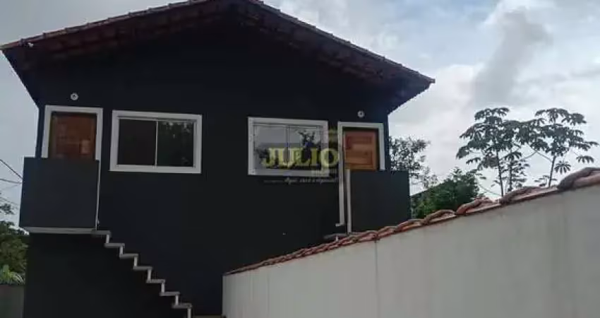Casa à venda em itanhaém, vila verde mar, com 2 quartos, com 75 m²