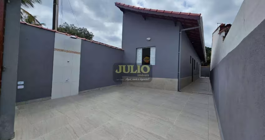 Casa à venda em mongaguá, jussara, com 2 quartos, com 62 m²