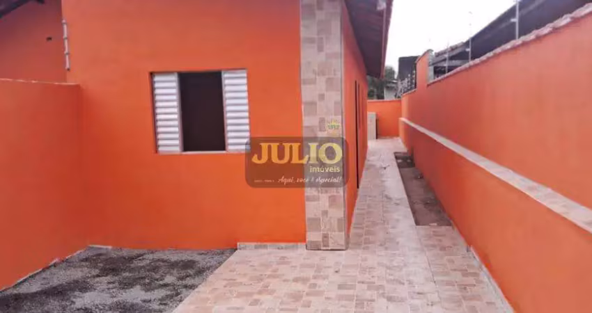 Casa à venda em itanhaém, jardim jamaica, com 2 quartos, com 52 m²