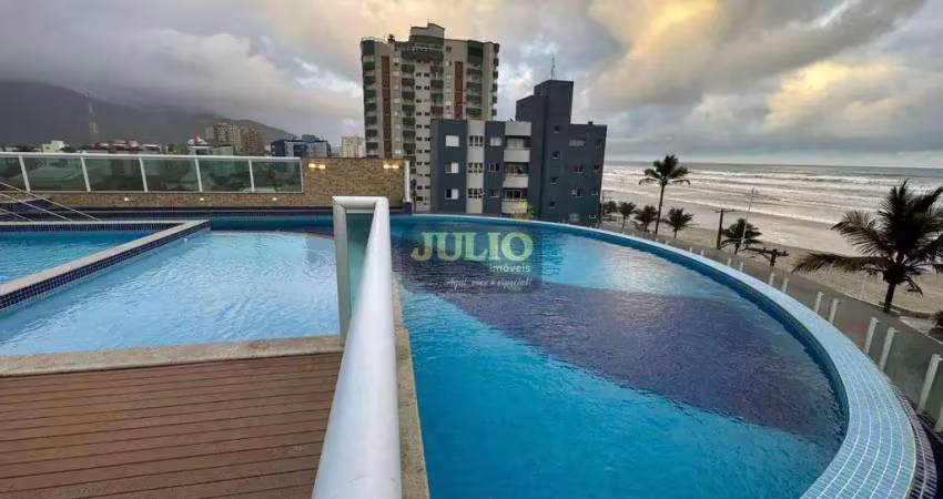 Apartamento à venda em mongaguá, centro, com 2 quartos, com 76.65 m²
