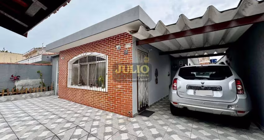Casa à venda em mongaguá, itaóca, com 3 quartos, com 154.08 m²