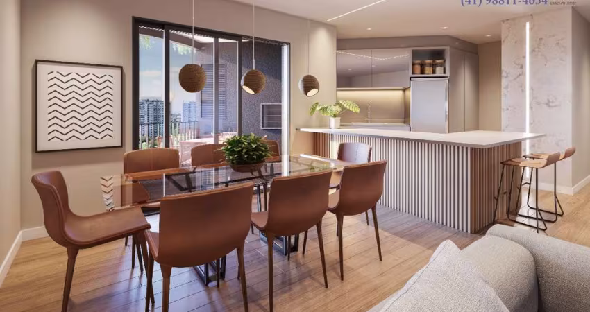 Apartamento com 3 quartos à venda na Rua da Bandeira, 549, Cabral, Curitiba