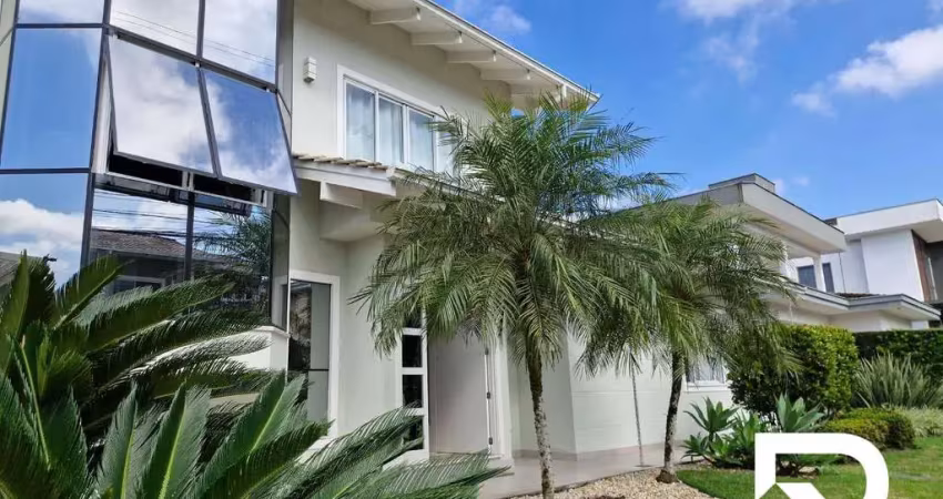Casa em condomínio fechado com 6 dormitórios à venda, 463 m² por r$ 3.700.000 - boa vista - joinville/sc