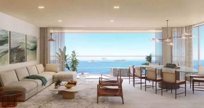 Apartamento alto padrão à  venda em ipanema - rio de janeiro/rj