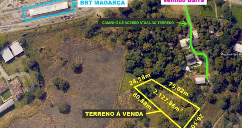 TERRENO COM 2178 m² EM GUARATIBA CAMINHOS PARA A PRAIA