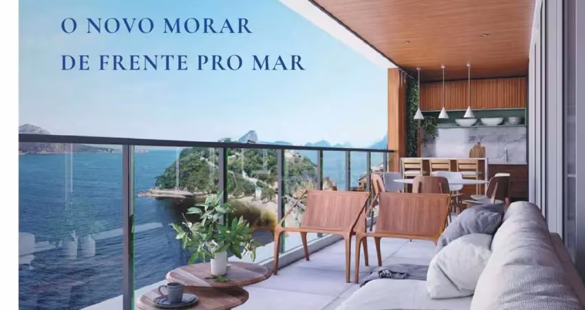 Cobertura lazuli boa viagem: 4 suítes e 391m² em niterói