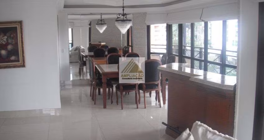 Apartamento amplo no Morumbi, reformado, ar condicionado, 3 dormitorios sendo 2 suites, 4 vagas
